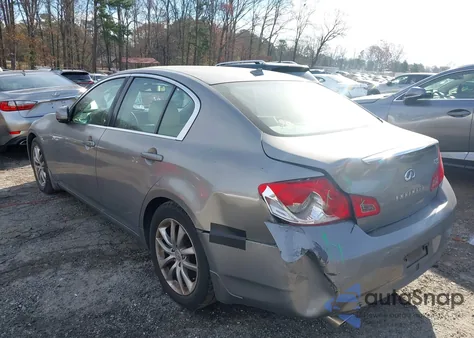 2008 Infiniti G35 Journey из США, поврежденный, VIN JNKBV61E78M210914